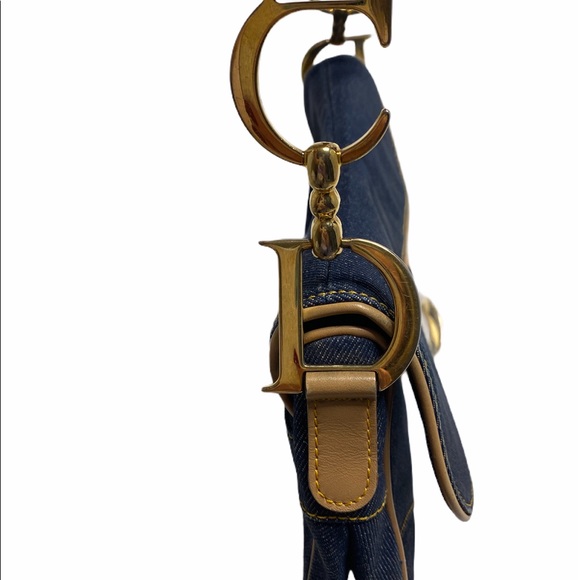 Christian Dior Denim Saddle Bag🌹🌹HOST PICK… - Picture 4 of 12